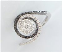 Ring Giorgio Visconti Woman in White Gold Diamante 0.40 Ct AB13589-14 - AB13589-14